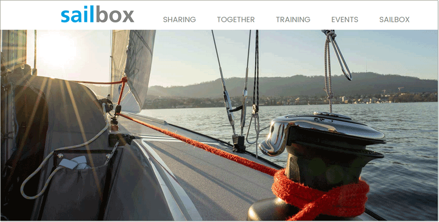 Sailbox Yacht Sharing mit digitaler Onlinevermietung von Infofactory