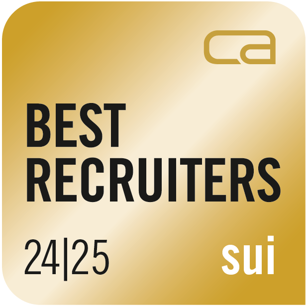 BEST RECRUITERS Schweiz 2024/25 Gold Label
